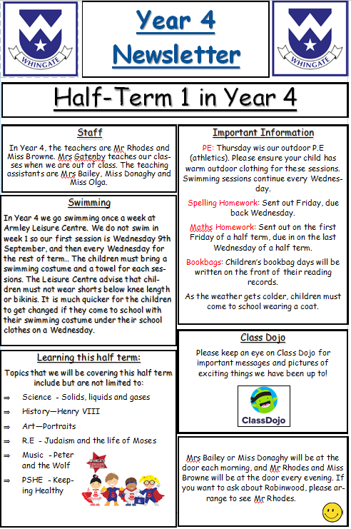 Autumn Term 1